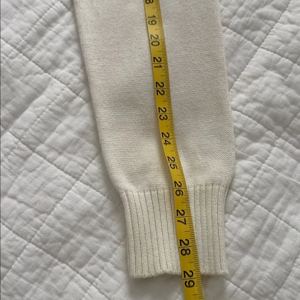 Tommy Hilfiger Men’s Navy & White Stripe Full Zip Cotton Sweater Nautical Size L - Picture 11 of 11